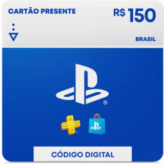 Cartão PSN R$ 150 Brasil – Recarga PlayStation Store Digital