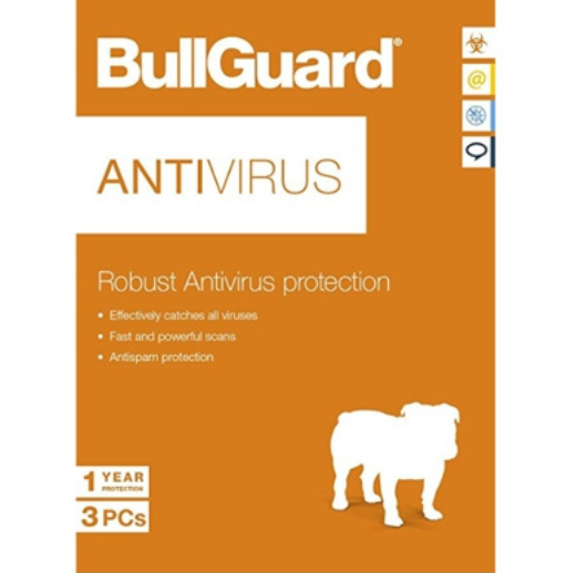 Bullguard Antivirus - 3 PC