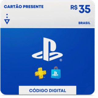 Cartão PSN R$ 35 Brasil – Recarga PlayStation Store Digital